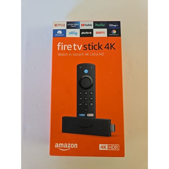 Amazon Fire TV Stick 4K Ultra HD 3rd Gen Alexa Voice New Sealed Box - Picture 1 of 5